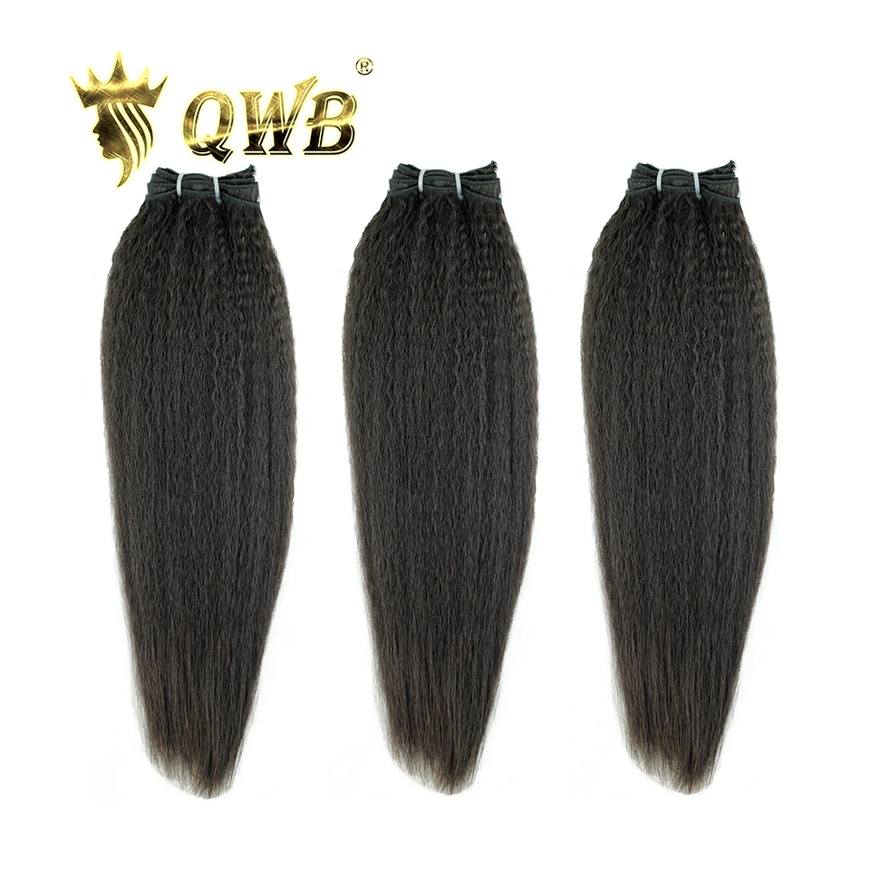 QUEEN WEAVE BEAUTY QWB Free Shipping Kinky Straight 3Bundle/Lots 12''~22''P Brazilian Virgin Nature Color Human Hair Extension
QUEEN WEAVE BEAUTY QWB Free Shipping Kinky Straight 3Bundle/Lots 12''~22''P Brazilian Virgin Nature Color Human Hair Extension