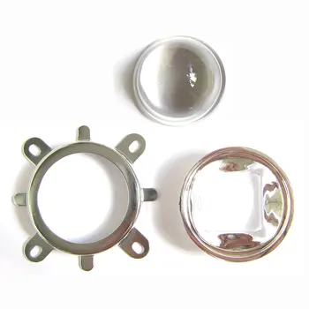 44mm Optical Convex Glass Lens LED Lens + 50mm Reflector + Fixed Steel bracket for 20~100W SMD LED Chip Light Lamp
44mm Optical Convex Glass Lens LED Lens + 50mm Reflector + Fixed Steel bracket for 20~100W SMD LED Chip Light Lamp
