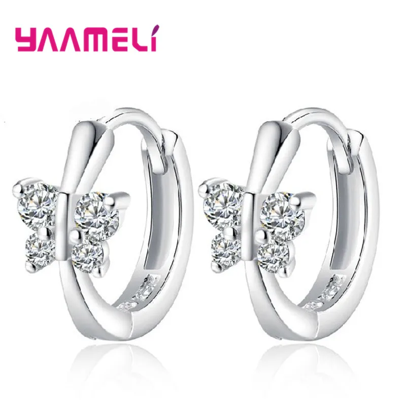 Fashion Casual 925 Sterling Silver Hoop Earrings For Women Girls Top Quality Wedding Anniversary Gifts Pave Shiny Crystal Hot
Fashion Casual 925 Sterling Silver Hoop Earrings For Women Girls Top Quality Wedding Anniversary Gifts Pave Shiny Crystal Hot