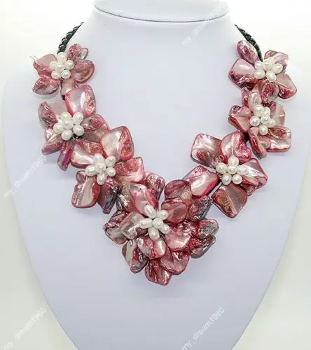 Hot sale new Style >>>>>Summer Red Natural Mother of Pearl Shell Weave 7 Flowers Pendant Necklace 18
Hot sale new Style >>>>>Summer Red Natural Mother of Pearl Shell Weave 7 Flowers Pendant Necklace 18