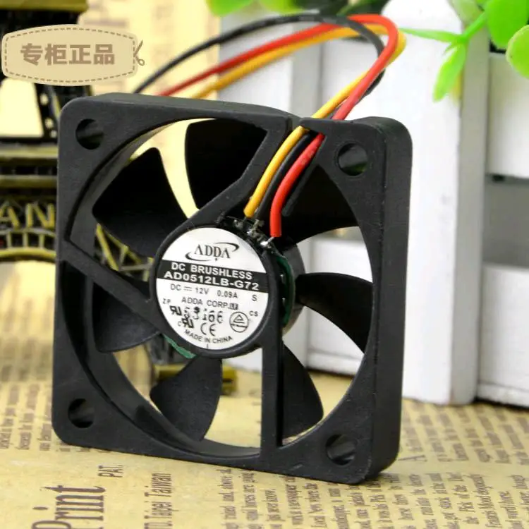 Free Shipping ADDA AD0512LB-G72 5010 12V 0.09A with original head three quiet axial cooling fan
Free Shipping ADDA AD0512LB-G72 5010 12V 0.09A with original head three quiet axial cooling fan