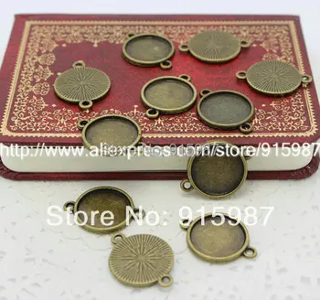 Sweet Bell 50pcs/lot connector Wholesale Vintage Simplicity Round Cabochon Settings 16mm A4404
Sweet Bell 50pcs/lot connector Wholesale Vintage Simplicity Round Cabochon Settings 16mm A4404