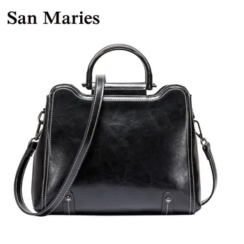 San Maries Original Genuine Leather Women Shoulder Bags 2020 New Leisure Trend Ladies Crossbody Bag For Women's Handbag
San Maries Original Genuine Leather Women Shoulder Bags 2020 New Leisure Trend Ladies Crossbody Bag For Women's Handbag