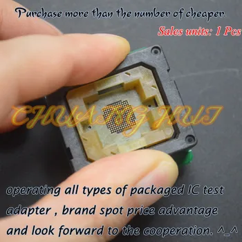 IC TEST eMMC 153/169 test socket BGA VFBGA IC TEST SOCKET Pitch:0.5mm 30pin 11.5X13mm
IC TEST eMMC 153/169 test socket BGA VFBGA IC TEST SOCKET Pitch:0.5mm 30pin 11.5X13mm