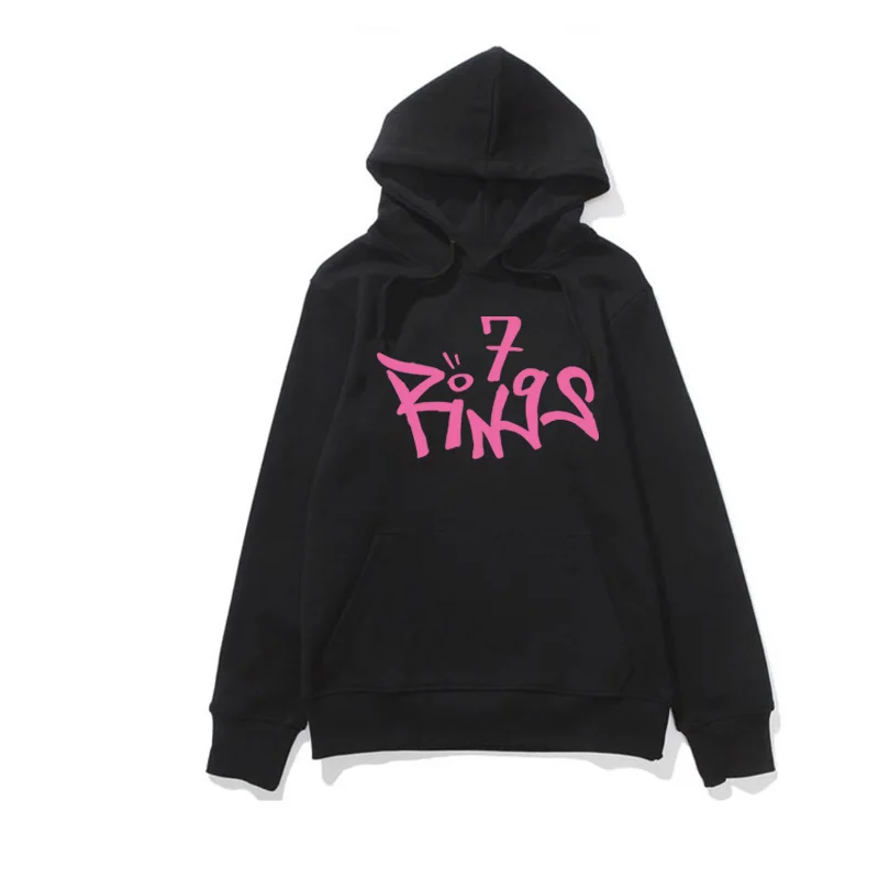 Hoodies Women 7 Rings Seven Rings Sweatshirt Ariana Grande Hoodie Unisex Long Sleeve Hooded Sweatshirts Sweetener Clothing
Hoodies Women 7 Rings Seven Rings Sweatshirt Ariana Grande Hoodie Unisex Long Sleeve Hooded Sweatshirts Sweetener Clothing