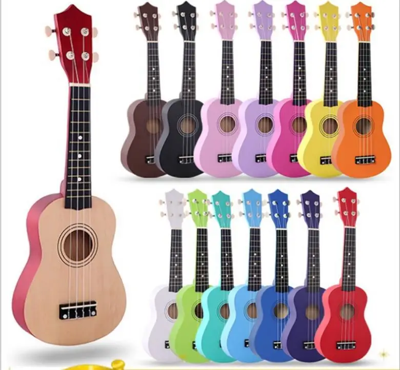 21 inch Ukulele Guitar 4 Strings Hawaiian Guitar Musical Instruments String Pick For Beginners kid Gift
21 inch Ukulele Guitar 4 Strings Hawaiian Guitar Musical Instruments String Pick For Beginners kid Gift