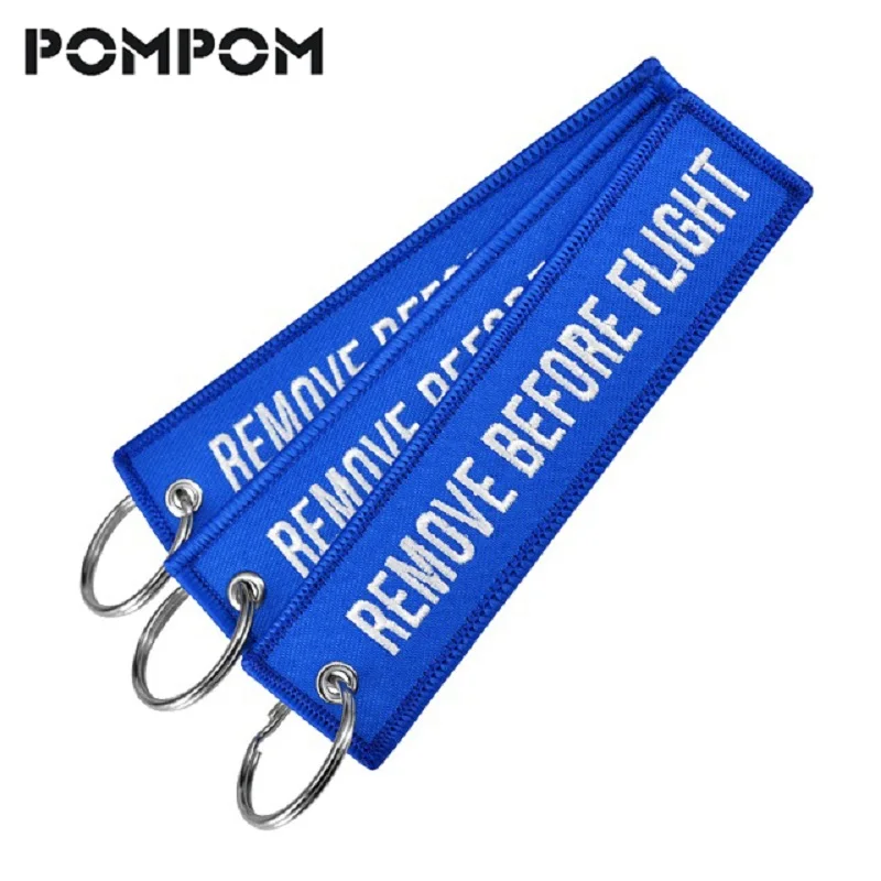 3pcs/lot Remove Before Flight Keychain for Aviation Gifts Blue Tags Embroidery Key Fobs OEM Key Chain Jewelry For Men Kryring
3pcs/lot Remove Before Flight Keychain for Aviation Gifts Blue Tags Embroidery Key Fobs OEM Key Chain Jewelry For Men Kryring