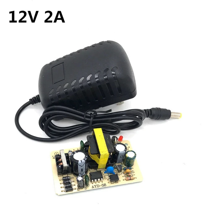 AC 100-240V DC 12V 2A Universal Power Adapter Supply Charger adapter Us for LED light strips power security monitor Massager
AC 100-240V DC 12V 2A Universal Power Adapter Supply Charger adapter Us for LED light strips power security monitor Massager