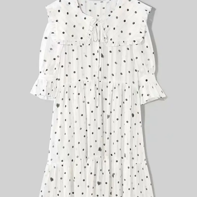 FC105-1071 European and American Fashion Point Dresses | Женские платья