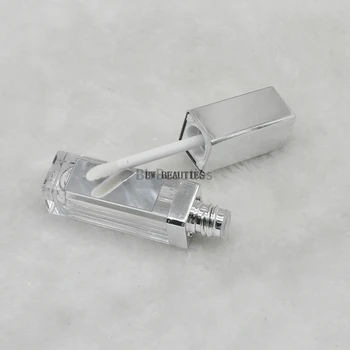 300pcs 3ml Square Gloss Tube With Silver Lid, Empty Square Cosmetic Containers With Mirror, DIY Lip Gloss Tool
300pcs 3ml Square Gloss Tube With Silver Lid, Empty Square Cosmetic Containers With Mirror, DIY Lip Gloss Tool