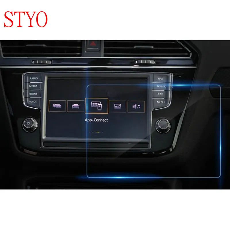 STYO Car GPS Navigation Tempered Glass Screen Protector Steel Portective Film for VW Tiguan 2017 2018-2021
STYO Car GPS Navigation Tempered Glass Screen Protector Steel Portective Film for VW Tiguan 2017 2018-2021