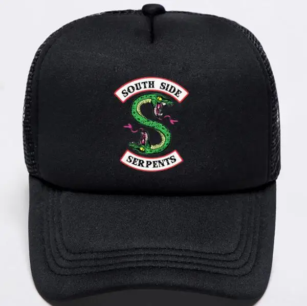 2019 Riverdale South Side Serpents Adult Cosplay Hats unisex Archie baseball hat Cap Summer Riverdale Embroidery Hat Breathable
2019 Riverdale South Side Serpents Adult Cosplay Hats unisex Archie baseball hat Cap Summer Riverdale Embroidery Hat Breathable