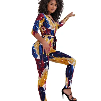 Fashion Feather Print Colorful Rompers Womens Jumpsuit 2019 Summer Bodycon Tunic Sexy Club Party Elegant Office Outfit Playsuit
Fashion Feather Print Colorful Rompers Womens Jumpsuit 2019 Summer Bodycon Tunic Sexy Club Party Elegant Office Outfit Playsuit