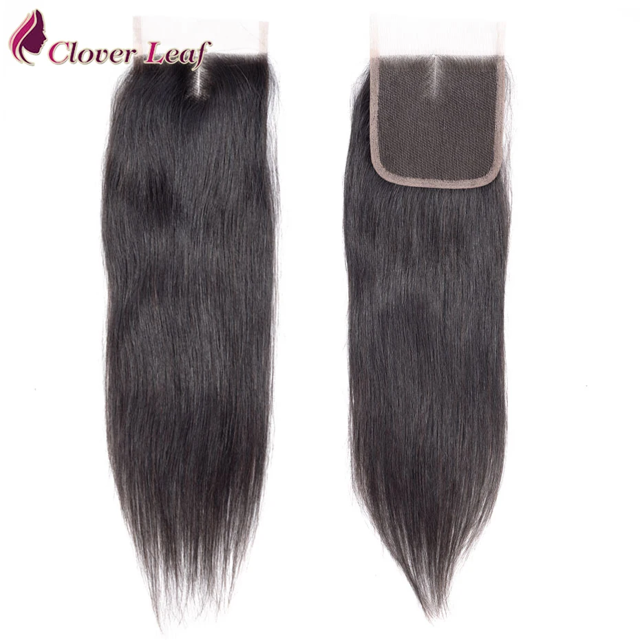 Clover Leaf Brazilian Remy Hair lace closure Straigh Wave Hair 4*4 Middle Part Top Closure Natural Color 100%Human Hair 10-22in
Clover Leaf Brazilian Remy Hair lace closure Straigh Wave Hair 4*4 Middle Part Top Closure Natural Color 100%Human Hair 10-22in