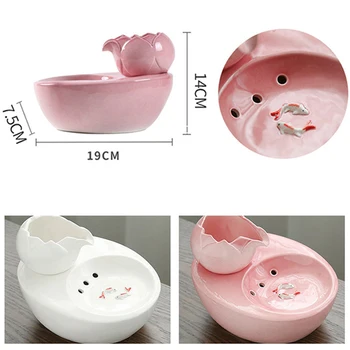 Electric Automatic Pet Cat Water Fountain Dogs USB Water Dispenser Drinking Feeder Bowl Pet Drinking Fountain Dispenser
Electric Automatic Pet Cat Water Fountain Dogs USB Water Dispenser Drinking Feeder Bowl Pet Drinking Fountain Dispenser