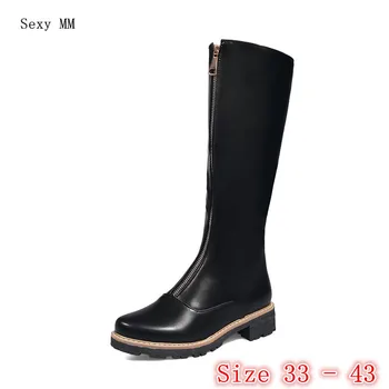 Autumn Winter Warm long Boots Women Knee High Boots Woman High Riding Equestrian Boots Botas Small Plus Size 33 - 40 41 42 43
Autumn Winter Warm long Boots Women Knee High Boots Woman High Riding Equestrian Boots Botas Small Plus Size 33 - 40 41 42 43