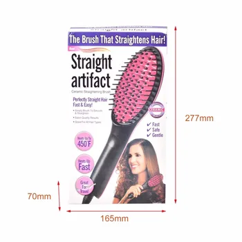 Professional LCD Display Fast Hair Straightener Comb No Harm Hair Electric Smooth Hair Straight Brush for Salon Hair Styling hot
Professional LCD Display Fast Hair Straightener Comb No Harm Hair Electric Smooth Hair Straight Brush for Salon Hair Styling hot