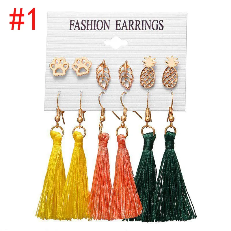 8 style crystal rhinestone hoop tassel earrings set girl lady party jewelry gift colorful hot new
8 style crystal rhinestone hoop tassel earrings set girl lady party jewelry gift colorful hot new