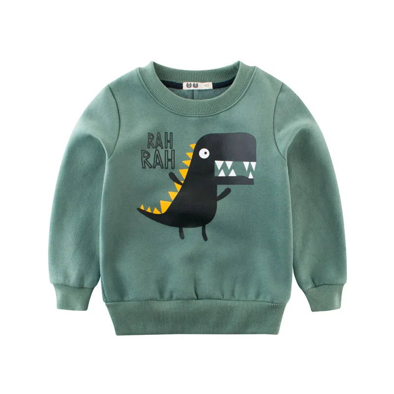 Wholesale winter kid Cotton Plus velvet sweatshirt boy girl print 3D dinosaur Monster tops spring baby clothes Children clothing
Wholesale winter kid Cotton Plus velvet sweatshirt boy girl print 3D dinosaur Monster tops spring baby clothes Children clothing