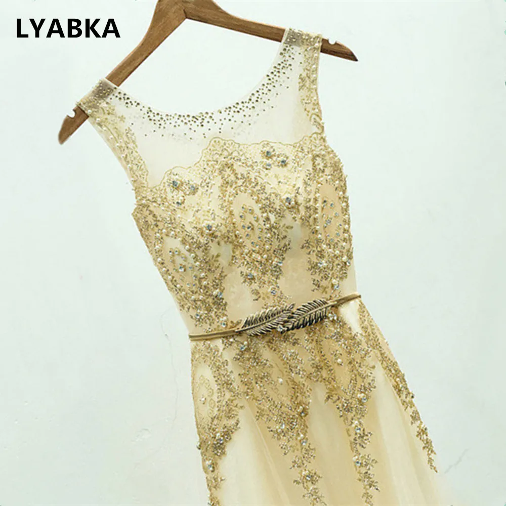2019 New Tulle Lace Muslim Gold Evening Dresses Long Formal gown Prom Robe de Soiree Mother of the Bride Dress come with Belt
2019 New Tulle Lace Muslim Gold Evening Dresses Long Formal gown Prom Robe de Soiree Mother of the Bride Dress come with Belt