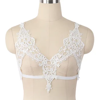 Lace Harness White Bondage Body Harness Soft Cage Harness Bra Adjust Costume Dance Top Halter
Lace Harness White Bondage Body Harness Soft Cage Harness Bra Adjust Costume Dance Top Halter
