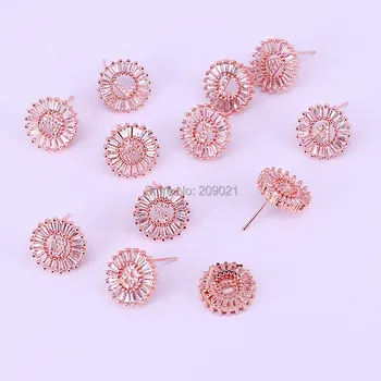 8Pair Rose Gold Initials Letter Stud Earrings Trapezoidal CZ 26 Alphabet Letters Earring Jewelry
8Pair Rose Gold Initials Letter Stud Earrings Trapezoidal CZ 26 Alphabet Letters Earring Jewelry
