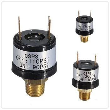 12V 3.5A Horn Compressor Air Pressure Switch Rated 90-110PSI 120-150PSI 170-200PSI
12V 3.5A Horn Compressor Air Pressure Switch Rated 90-110PSI 120-150PSI 170-200PSI