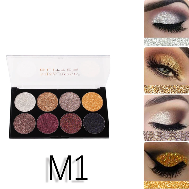Charming Eyeshadow 8 Color Palette Make up Palette Bling Glitter Shimmer Pigmented Eye Shadow Powder New Arrival
Charming Eyeshadow 8 Color Palette Make up Palette Bling Glitter Shimmer Pigmented Eye Shadow Powder New Arrival