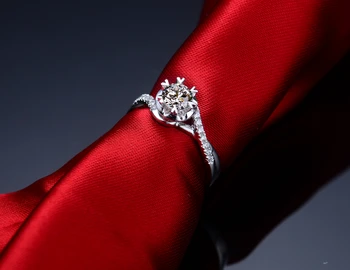 14K Solid White Gold Engagement Ring 0.45Ct Moissanite Test Positive Certificate Finger Ring AU585 Guarantee
14K Solid White Gold Engagement Ring 0.45Ct Moissanite Test Positive Certificate Finger Ring AU585 Guarantee