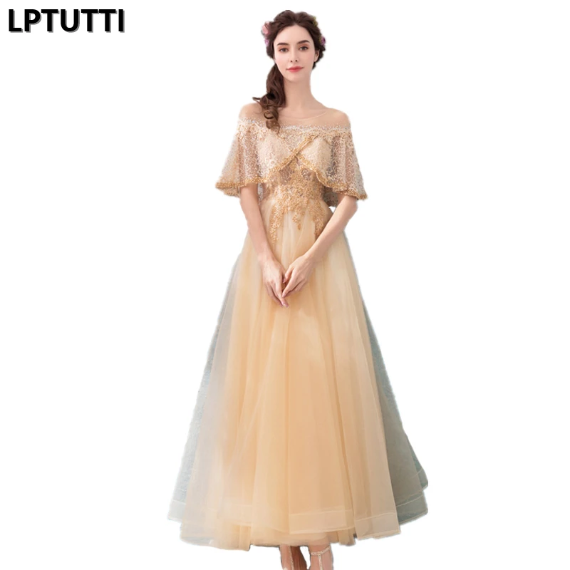 LPTUTTI Beading Lace New For Women Elegant Date Ceremony Party Prom Gown Formal Gala Events Luxury Long Evening Dresses
LPTUTTI Beading Lace New For Women Elegant Date Ceremony Party Prom Gown Formal Gala Events Luxury Long Evening Dresses