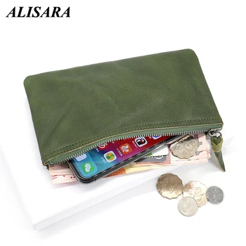 Alisara Women Phone Wallet Genuine Leather Girl Clutches Wallets Credit Card Case Money Bag Top Cowhide Slim Wallet Change Purse
Alisara Women Phone Wallet Genuine Leather Girl Clutches Wallets Credit Card Case Money Bag Top Cowhide Slim Wallet Change Purse