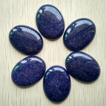 Wholesale 6pcs/lot high quality blue sand stone Oval CAB CABOCHON 30x40mm charms beads for Diy jewelry making free shipping
Wholesale 6pcs/lot high quality blue sand stone Oval CAB CABOCHON 30x40mm charms beads for Diy jewelry making free shipping