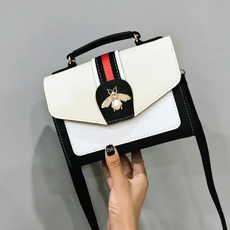 2018 Luxury Crossbody bag Women Colorful splicing Little Bee Bags Design Handbag Female Shoulder Bags Messenger Bag Sac
2018 Luxury Crossbody bag Women Colorful splicing Little Bee Bags Design Handbag Female Shoulder Bags Messenger Bag Sac