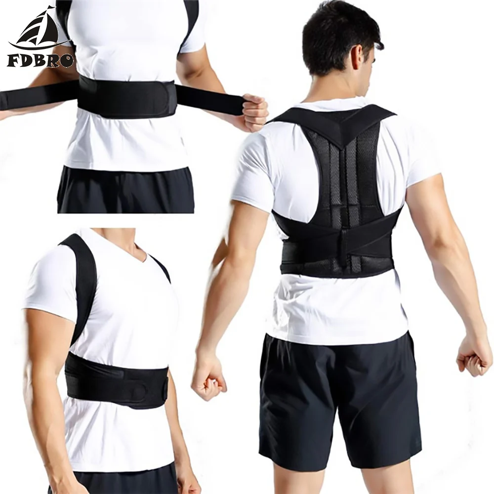 2019 Adult Correction Belt Back Waist Posture Corrector AdjustableWaist Trainer Shoulder Lumbar Brace Spine Support Belt Vest
2019 Adult Correction Belt Back Waist Posture Corrector AdjustableWaist Trainer Shoulder Lumbar Brace Spine Support Belt Vest