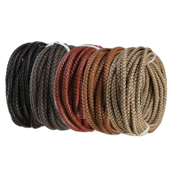 Woven Leather Rope diameter 6mm Round Real Leather Rope diy handwoven Leather Rope bracelet material
Woven Leather Rope diameter 6mm Round Real Leather Rope diy handwoven Leather Rope bracelet material