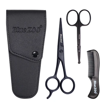 4pcs/set Beard Shaping Tool for Styling Beard Mustache Scissors and Comb Set Kit for Men Care with Bag Professional Beard Tool
4pcs/set Beard Shaping Tool for Styling Beard Mustache Scissors and Comb Set Kit for Men Care with Bag Professional Beard Tool
