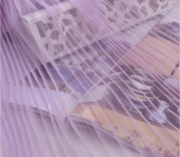 5 Meters Width 155CM 61" Lavendar Ruffled Pleated Crumple Mesh Lace Fabric Solid Wedding Dress Clothes Materials LX35
5 Meters Width 155CM 61" Lavendar Ruffled Pleated Crumple Mesh Lace Fabric Solid Wedding Dress Clothes Materials LX35