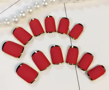 24pcs/Pack Short Red False Nails French Fake Nails for Nail Art Design Nail Tips Faux Ongles Free Glue Pre Design
24pcs/Pack Short Red False Nails French Fake Nails for Nail Art Design Nail Tips Faux Ongles Free Glue Pre Design