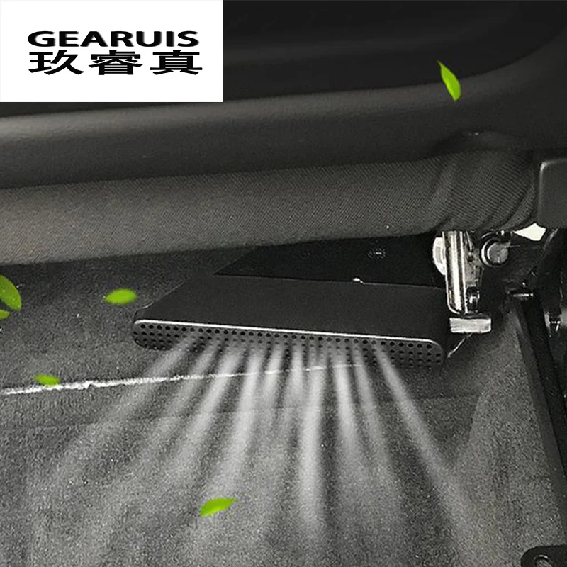 Car styling Interior Rear Air Outlet Stickers Covers Decorative frame Trim For volvo brand XC60 2018 dust Auto Accessories
Car styling Interior Rear Air Outlet Stickers Covers Decorative frame Trim For volvo brand XC60 2018 dust Auto Accessories