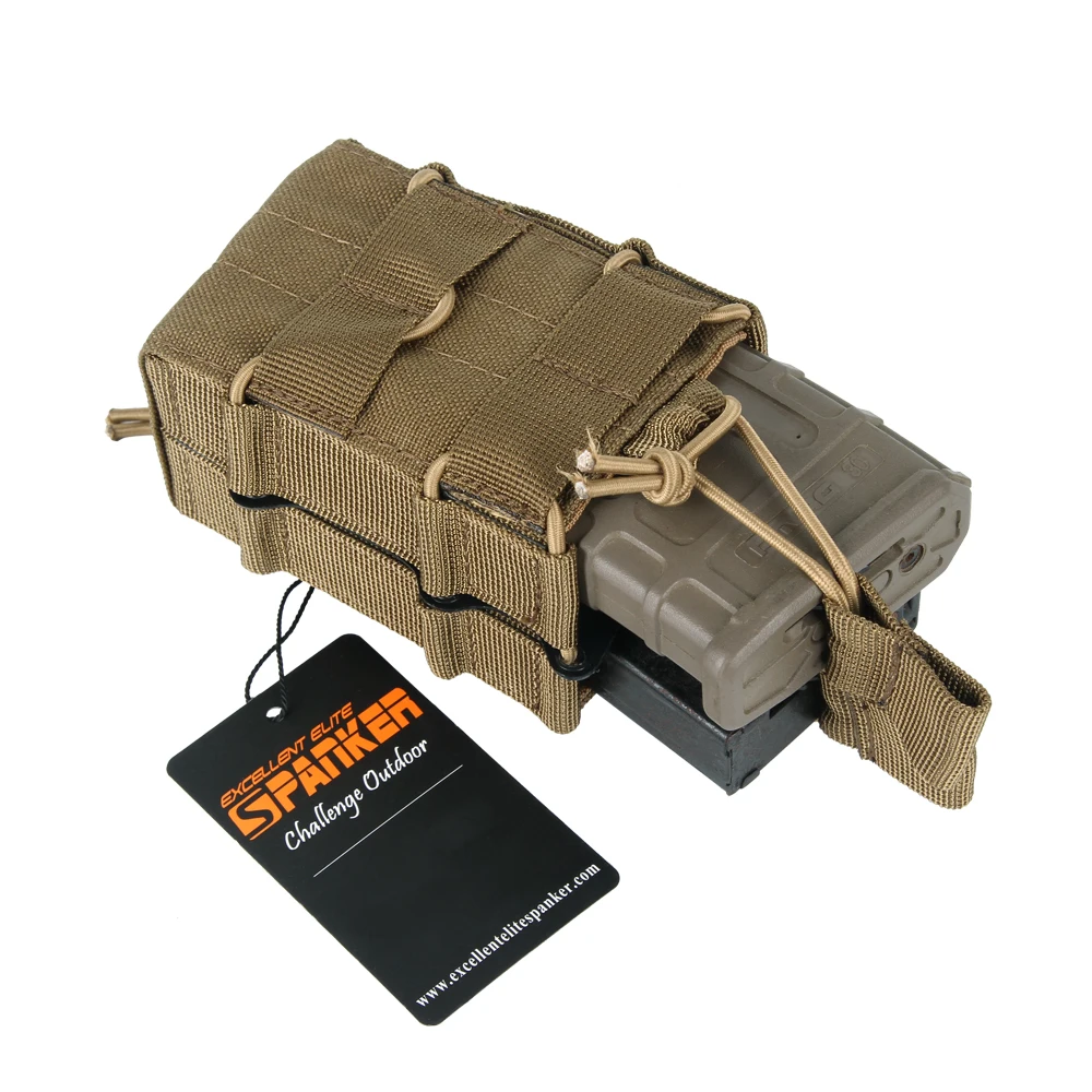 Outdoor Tactical M4 Double Magazine Pouch Hunting Military Molle Ammo Clip Pouch Cartridge Bag Accessori Outdoor Tactical M4 Double Magazine Pouch Hunting Military Molle Ammo Clip Pouch Cartridge Bag Accessori