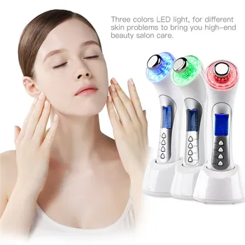 3Mhz Ultrasonic Ion Facial Cleaner Cleaning Massager Beauty Device 3 Colors LED Photon Therapy Skin Rejuvenation Wrinkle Removal
3Mhz Ultrasonic Ion Facial Cleaner Cleaning Massager Beauty Device 3 Colors LED Photon Therapy Skin Rejuvenation Wrinkle Removal