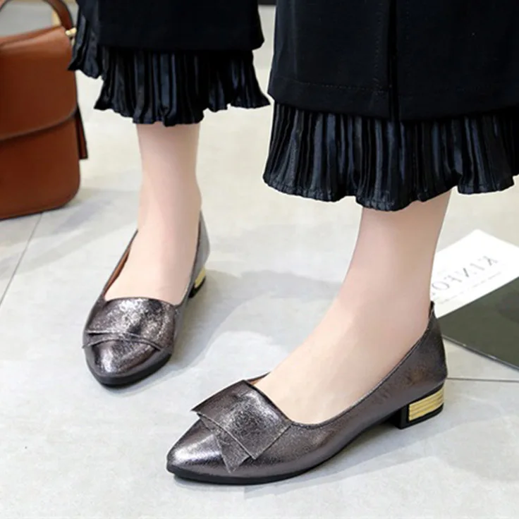 Plus Size Women Flats Pointed Toe Slip on Shoes Woman Dress Shoes Gold Heel Boat Shoes Low Heel Ladies Shoes Zapatos Mujer N7054
Plus Size Women Flats Pointed Toe Slip on Shoes Woman Dress Shoes Gold Heel Boat Shoes Low Heel Ladies Shoes Zapatos Mujer N7054
