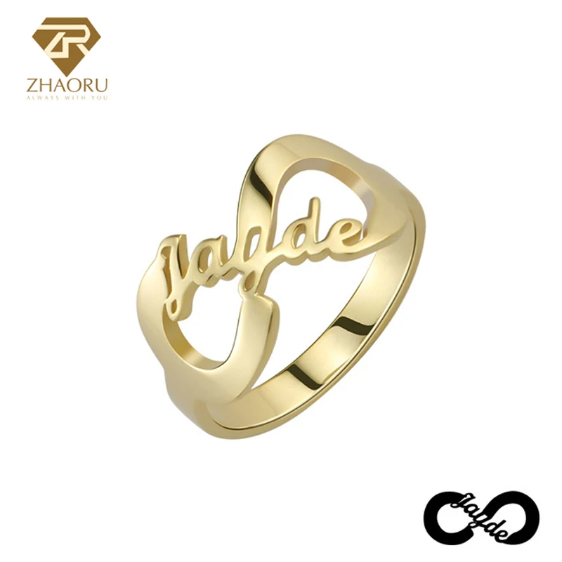 ZHAORU Unique Name Ring with Rose White Gold plating Personalized Custom Name Jewelry Memory Gift for Lovers
ZHAORU Unique Name Ring with Rose White Gold plating Personalized Custom Name Jewelry Memory Gift for Lovers