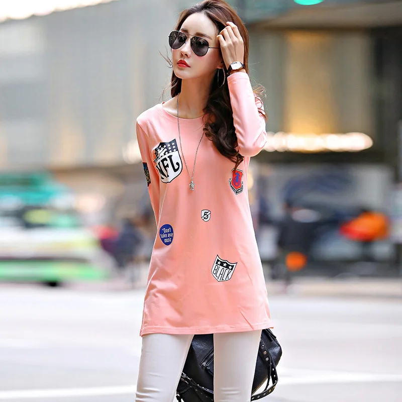 Appliques Embroidery T-shirt Women 2021 Long Sleeve T-shirt Female White Black T shirt Women Tops Tee Shirt Femme Tshirt 1747
Appliques Embroidery T-shirt Women 2021 Long Sleeve T-shirt Female White Black T shirt Women Tops Tee Shirt Femme Tshirt 1747