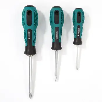 Dual-use Phillips/Slotted Screw Driver Bit Insulation Manual Screwdriver Dual-use Screwdriver Hand Tools Repairing Tool