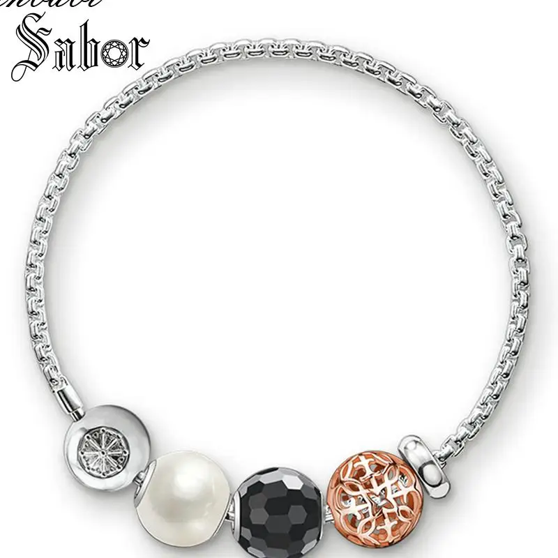 mens Bracelets Link Chain Pearl Arabesque 925 Sterling Silver Fashion Jewelry For Women Men Gift Karma Bead Bracelet accessories
mens Bracelets Link Chain Pearl Arabesque 925 Sterling Silver Fashion Jewelry For Women Men Gift Karma Bead Bracelet accessories