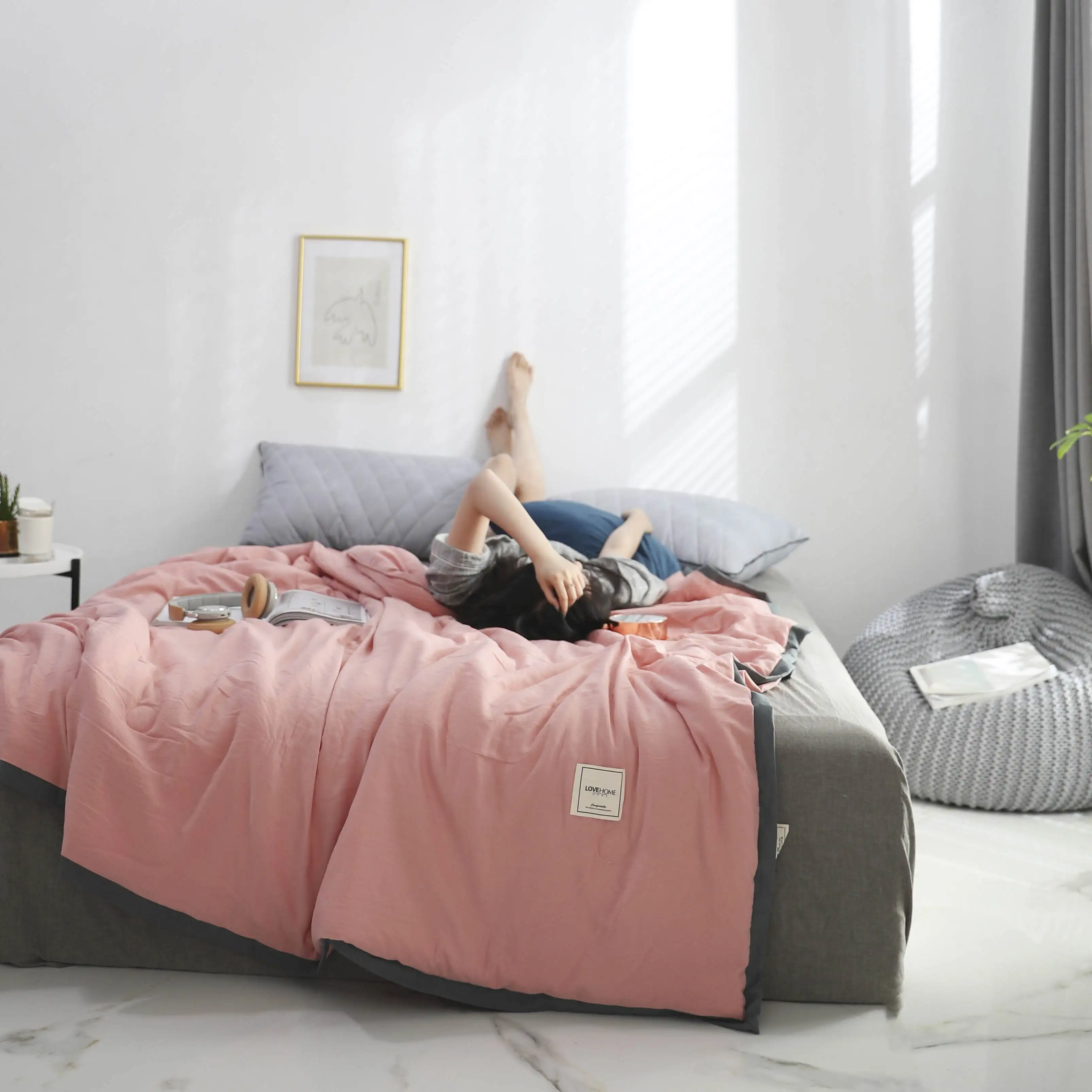 Solid Pink Bedspread Summer Quilt Tencel Blanket Comforter Bed Cover Quilting Home Textiles
Solid Pink Bedspread Summer Quilt Tencel Blanket Comforter Bed Cover Quilting Home Textiles