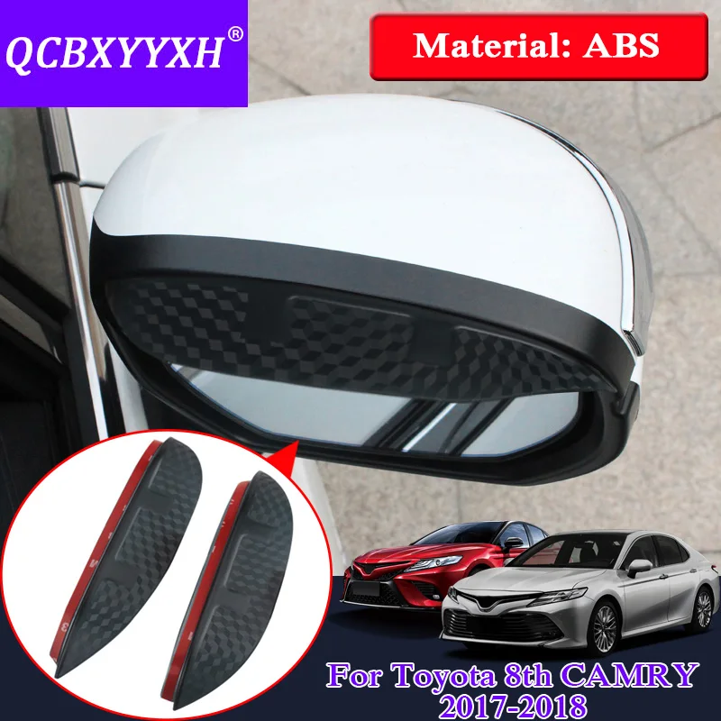 Car Styling Carbon Car Rear View Mirror Sticker Rain Eyebrow Weatherstrip Mirror Rain Shield Shade Cover For Toyota Camry 2017
Car Styling Carbon Car Rear View Mirror Sticker Rain Eyebrow Weatherstrip Mirror Rain Shield Shade Cover For Toyota Camry 2017