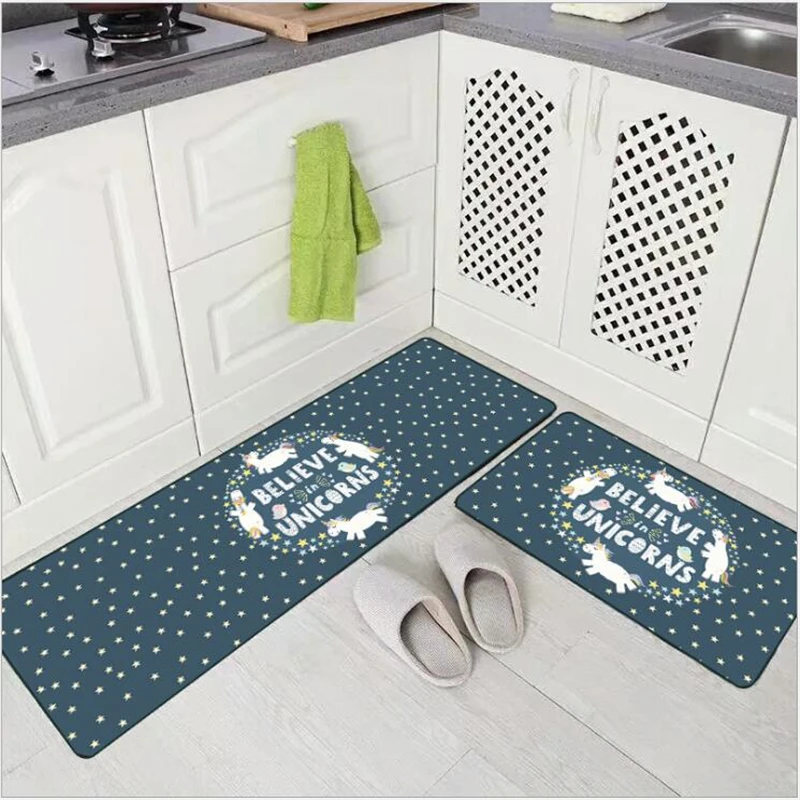 Cute Cartoon Unicorn Pentagram Blue Long Strip Kitchen Mat Entry Mat Anti-Slip Mat Bedroom Bedside Blanket Living Room Carpet
Cute Cartoon Unicorn Pentagram Blue Long Strip Kitchen Mat Entry Mat Anti-Slip Mat Bedroom Bedside Blanket Living Room Carpet