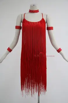 New style latin dance costumes senior sexy lycra tassel latin dance dress for women latin dance dresses S-4XL LD-1046
New style latin dance costumes senior sexy lycra tassel latin dance dress for women latin dance dresses S-4XL LD-1046